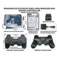 Mando Duoshock 3 Dragon para PS3