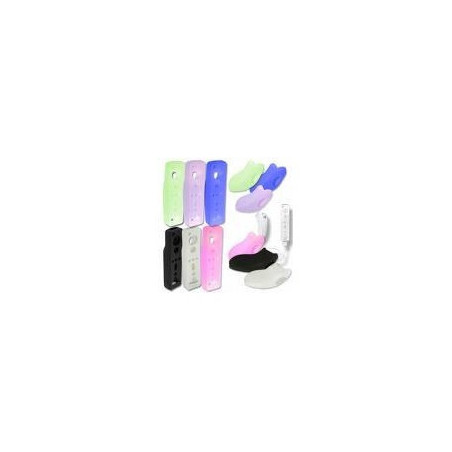 Conjunto silicona blanca protección mandos Wii