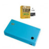 Pack consola Nintendo DSi azul cielo + R4i Gold + Micro SD 4