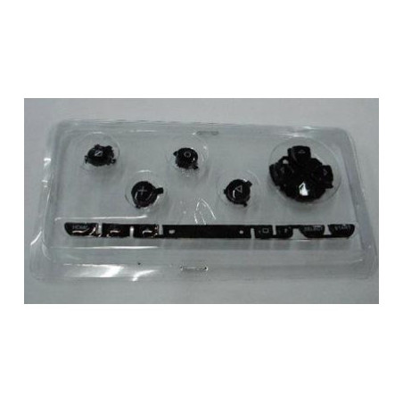 Repuesto botones negros PSP Fat