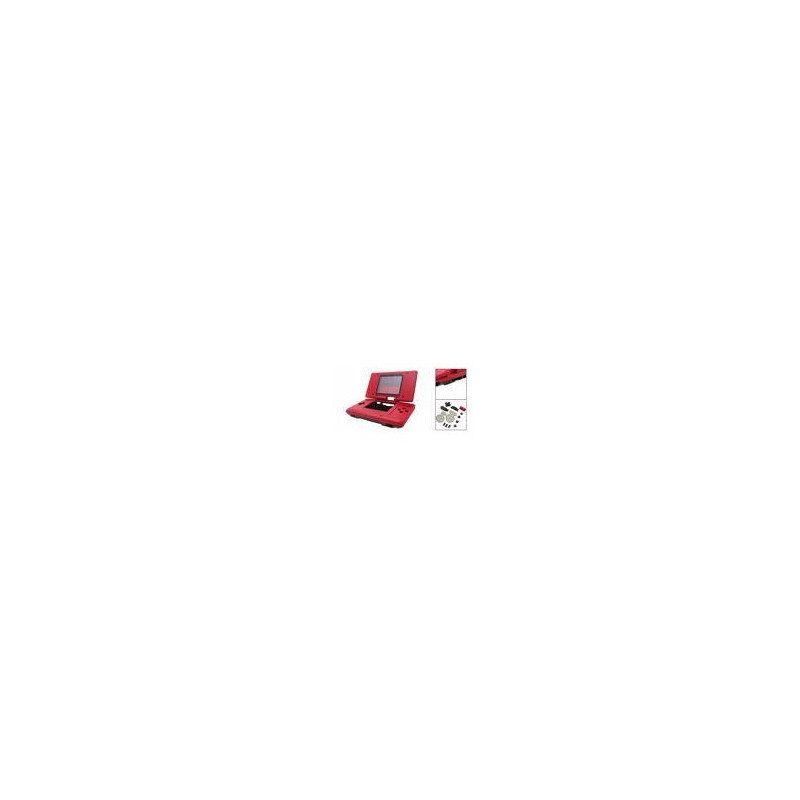 Carcasa repuesto para Nintendo DS roja