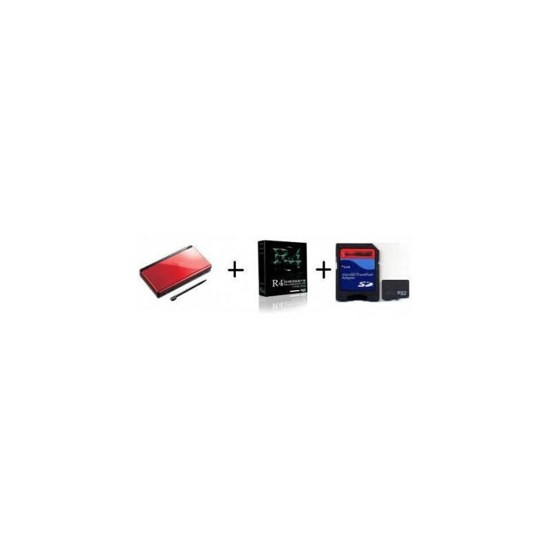 Nintendo DS LITE+R4 SDHC+Micro SD 1GB