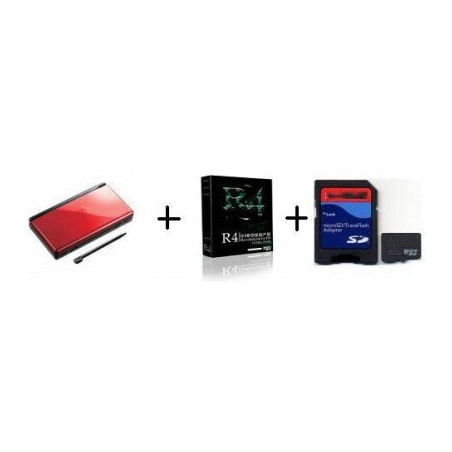 Nintendo DS LITE+R4 SDHC+Micro SD 1GB