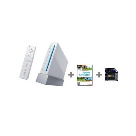 Wii + Wiisports + chip Wiikey 2 instalado