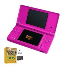 Pack consola Nintendo DSi pink +R4i Gold + Micro SD 4GB
