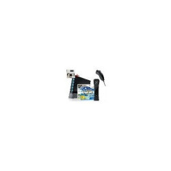 WII NEGRA+FLATMII FUSION+2JUEGOS+MOTION PLUS+WIIMOTE+NUNCHUK