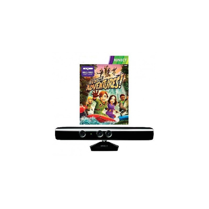 Kinect sensor + Kinect Adventures Xbox 360