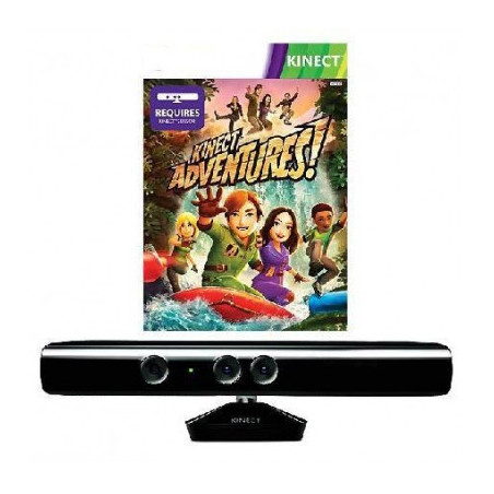 Kinect sensor + Kinect Adventures Xbox 360