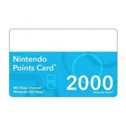 Tarjeta 2000 puntos (DSiWare & WiiWare)