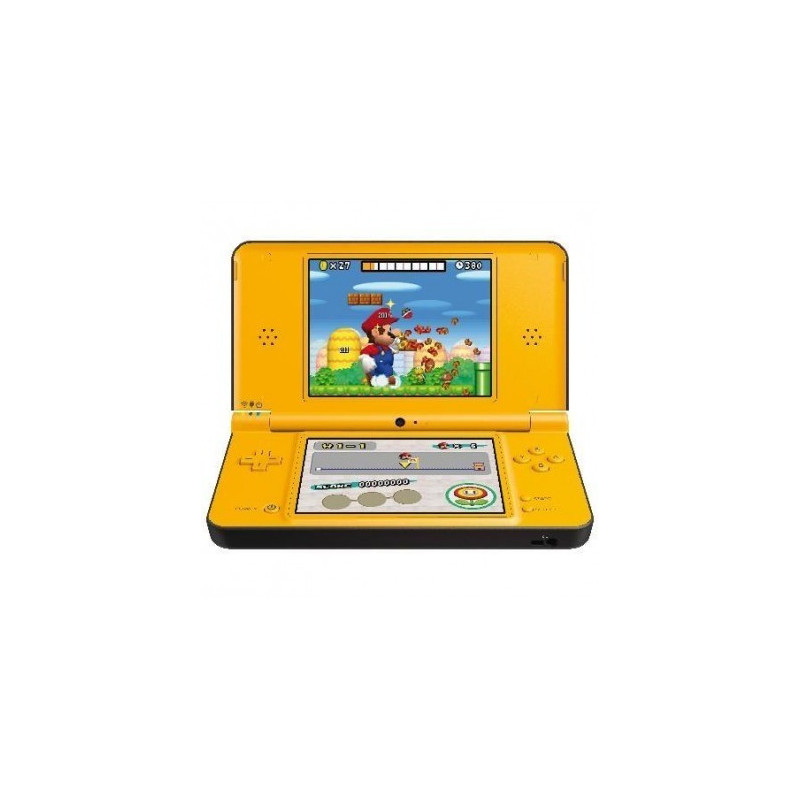 Consola Nintendo DSi XL amarilla