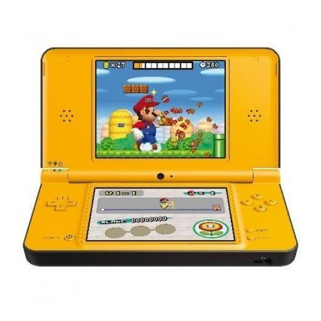Consola Nintendo DSi XL amarilla