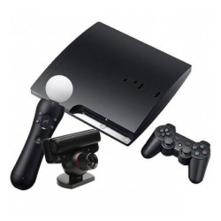 PLAYSTATION 3 SLIM (320 GB)  INF 3.41+ STARTER PACK +EYEPET