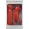 Conjunto Wiimote + Nunchuck compatibles rojos
