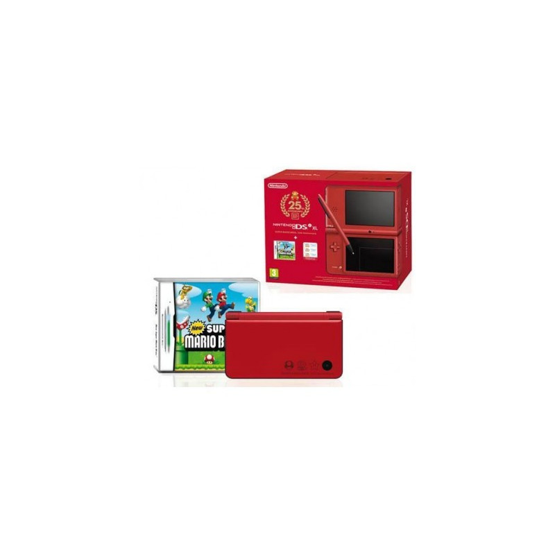 PACK CONSOLA NINTENDO DSI XL ROJA + R4I+ MICRO SD 2GB