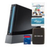 Wii Negra + Mario Kart + Homebrew + Disco Duro 500GB +SD 2GB