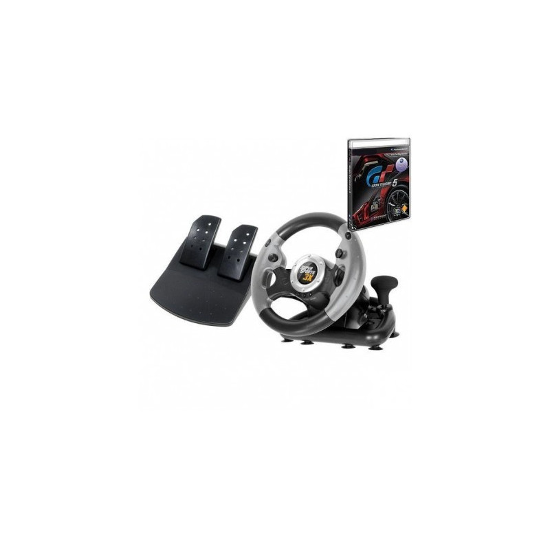 PACK VOLANTE SUPER SPORTS 3X RACING WHEEL+GRAN TURISMO 5
