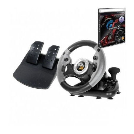 PACK VOLANTE SUPER SPORTS 3X RACING WHEEL+GRAN TURISMO 5
