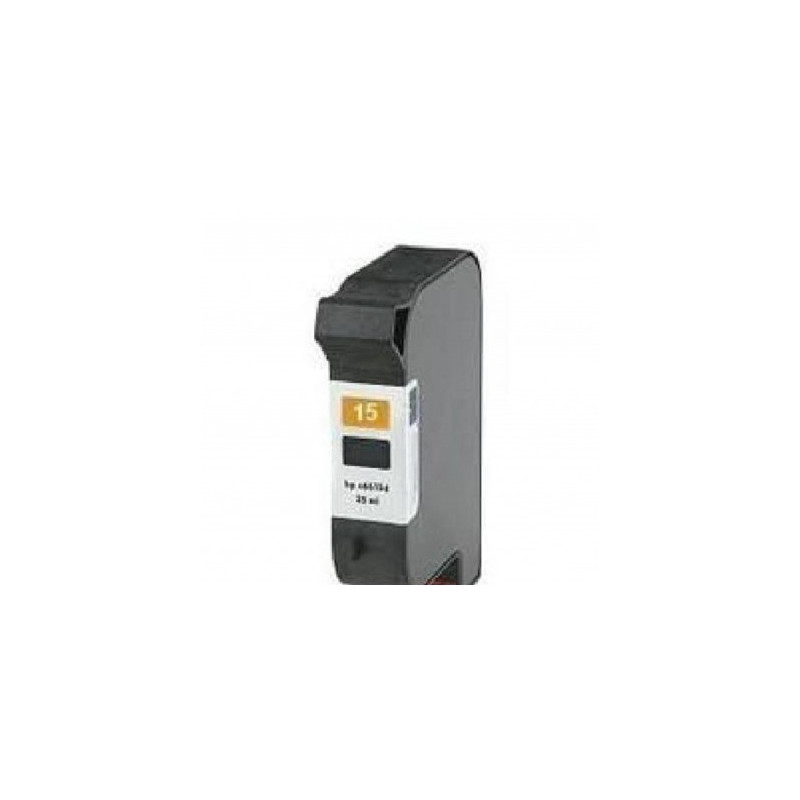 Cartucho reciclado HP 15 Negro (C6615)