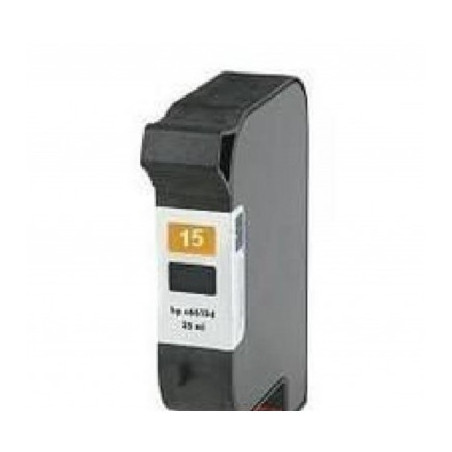 Cartucho reciclado HP 15 Negro (C6615)