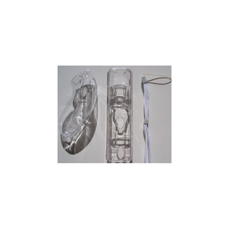 Carcasa transparente Wiimote-Lonchuck