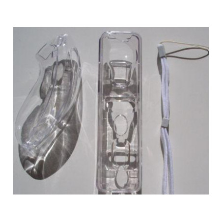 Carcasa transparente Wiimote-Lonchuck